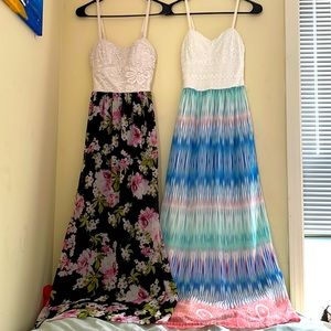 Lily Rose maxi dresses size small (2)